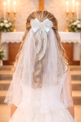 First holy communion white - holy,