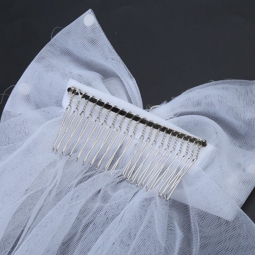 Girls communion veil with comb - with,