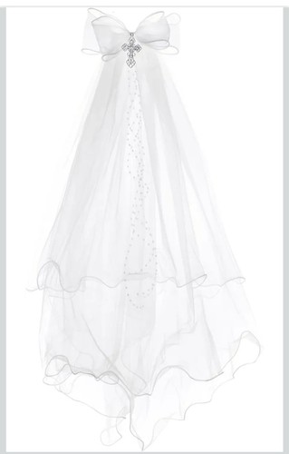 Merroyal girls communion bow - merroyal,