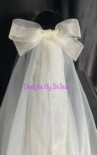 Layer ivory veil girls holy - ivory,