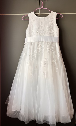 First holy communion dress - first,