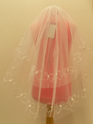 Embroidred rose communion - &,