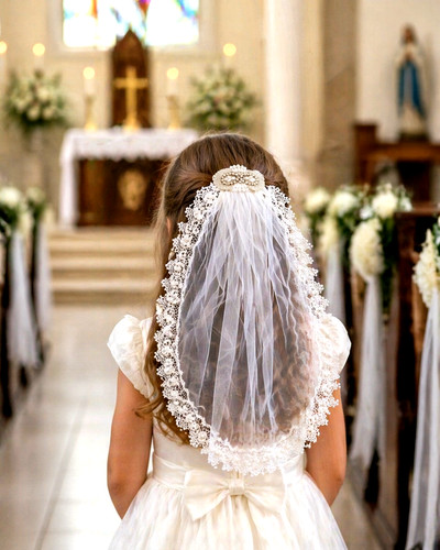 First holy communion off white - first,